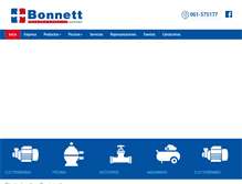 Tablet Screenshot of bonnettoriente.com